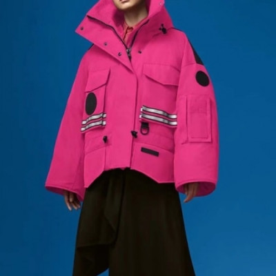 Canada goose Womens Patch Logo Casual Duck Down Parka Pink - 캐나다구스 2021 여성 패치 로고 캐쥬얼 덕다운 파카 Can0361x Size(s - l) 핑크