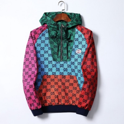 Gucci  Mens Logo Casual Jackets Red - 구찌 2021 남성 로고 캐쥬얼 자켓 Guc04127x Size(m - 3xl) 레드