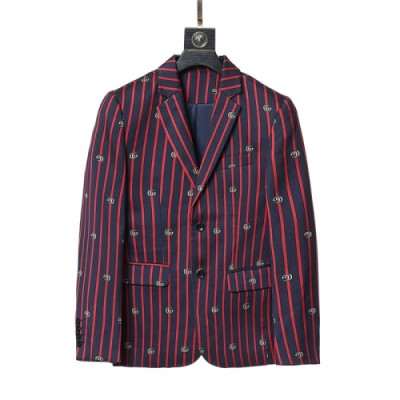 Gucci  Mm/Wm Casual Logo Suit Jackets Navy - 구찌 2021 남/녀 캐쥬얼 로고 슈트 자켓 Guc04129x Size(m - 3xl) 네이비