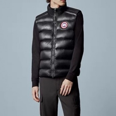Canada Goose Mens Logo Duck Down Padding Vest - 캐나다구스 2021 남성 로고 덕다운 패딩조끼 Can0362x Size(s - 2xl) 블랙