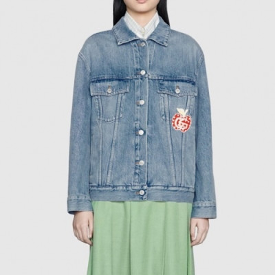 Gucci Womens Casual Jackets Blue - 구찌 2021 남/녀 로고 캐쥬얼 자켓 Guc04038x Size(s - l) 블루