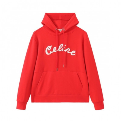 Celine Mm/Wm Cotton Hoodie Red - 셀린느 2021 남/녀 로고 코튼 후디 Cel0194x Size(m - 2xl) 레드