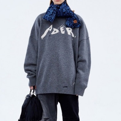ADER  Mm/Wm Minimal Sweaters Gray - ADER 2021 남/녀 미니멀 스웨터 Ade0076x Size(A1 - A2) 그레이