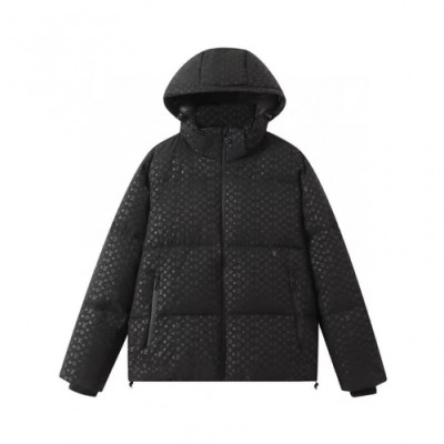 Louis vuitton Unisex Duck-down Padding Black - 루이비통 남/녀 덕다운 패딩 Lou03824x Size(m - 3xl) 블랙