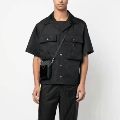 프라다 남성 반팔 셔츠 - Prada Mens Nylon Shirt - pra2649x