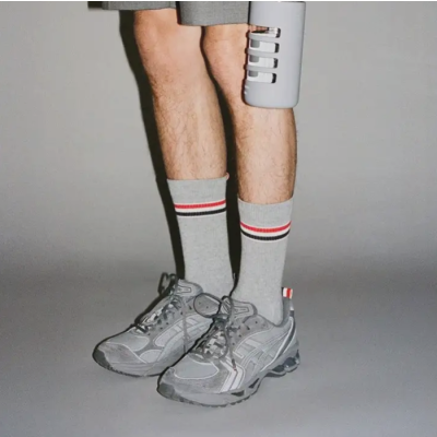 톰브라운 젤 카야노 x 아식스  스니커즈 -Asics x Thom Browne Gel-Kayano 14 Grey Sneakers - tom01567x