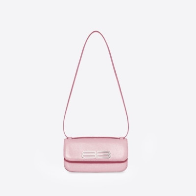 발렌시아가 여성 Gossip 핑크 숄더백 - Womens Pink Shoulder Bag - bal01518x