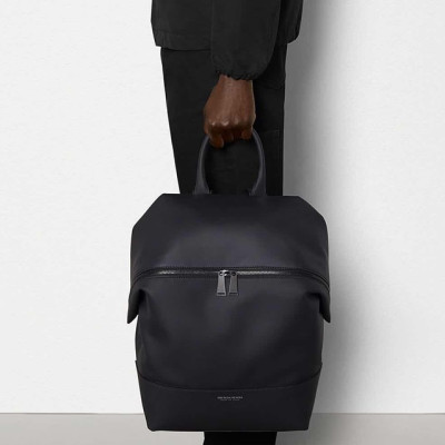 보테가 남성 클래식 블랙 백팩 - Mens Black Back Pack - bv0406x