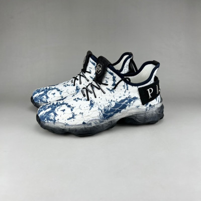 필립플레인 남성 캐쥬얼 블루 운동화 - Mens Blue Shoes - phi0156x