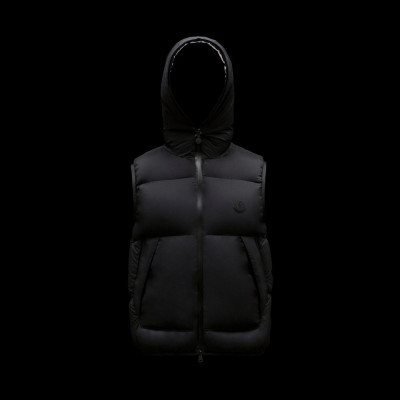 몽클레어 남성 블랙 다운 베스트 - Mens Black Vest - moc02510x