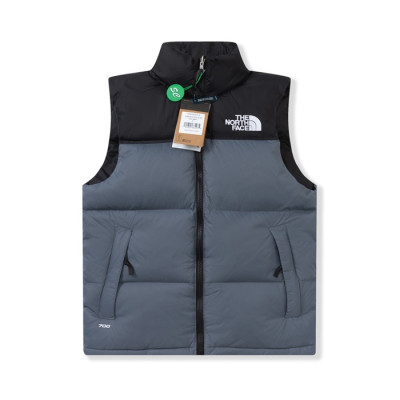 노스페이스 남성 그레이 다운 베스트 - The North Face Mens Gray Down Vest - nor0268x