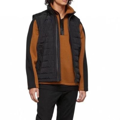 제냐 남성 블랙 다운 베스트 - Ermenegildo Zegna Mens Black Vest - zeg419x