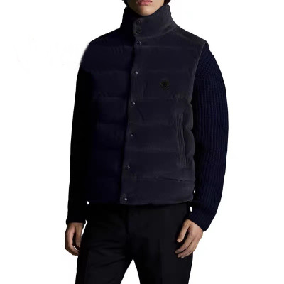 몽클레어 남성 네이비 덕다운 베스트 - Moncler Mens Navy Vest - mo23x