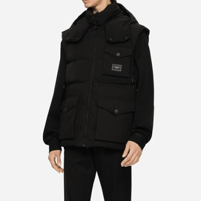 돌체앤가바나 남성 덕다운 패딩 - Dolce&Gabbana Mens Down Vest - dol370x