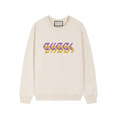 구찌 남성 베이직 아이보리 맨투맨 - Gucci Mens Ivory Tshirts - Gu89x