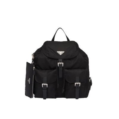 프라다 남성 블랙 미디움 백팩 - Prada Mens Black Back Pack - pr101x