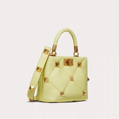 발렌티노 여성 로만 스터드 스몰 토트백 - Valentino Womens Roman Studded Tote Bag - val362x
