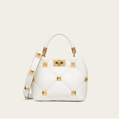 발렌티노 여성 로만 스터드 토트백 - Valentino Womens Roman Studded Tote Bag - val363x
