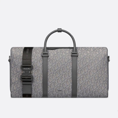 디올 남성 Lingot 그레이 키폴 - Dior Mens Gray Keepall - di348x