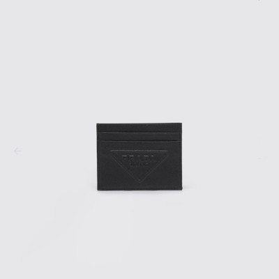 프라다 남성 블랙 카드 지갑 - Prada Mens Black Card Wallets - pr299x