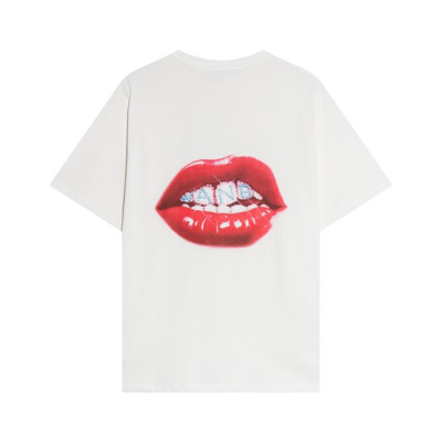 알렉산더왕 남성 화이트 반팔티 - Alexander wang Mens White Short sleeved Tshirts - alx237x