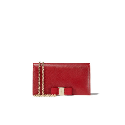 페라가모 여성 바라 체인 Woc 백 - Ferragamo Womens Vara Chain Woc Bag - sf19x
