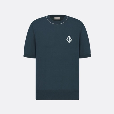 디올 남성 라운드 반팔티 - Dior Mens Round Tshirt - di457x