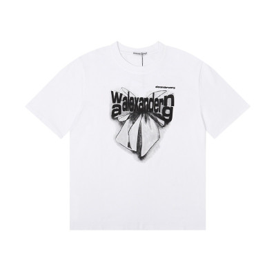 알렉산더왕 남성 화이트 반팔티 - Alexander wang Mens White Short sleeved Tshirts - alx247x