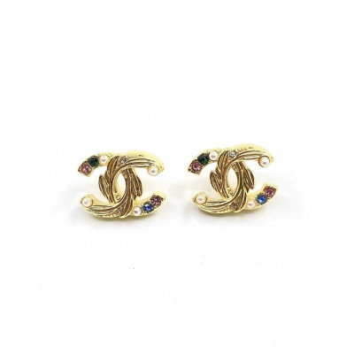 샤넬 여성 골드 이어링 - Chanel Womens Gold Earring - acc129x