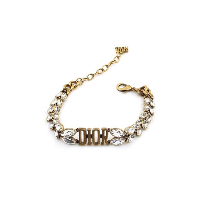 디올 여성 골드 팔찌 - Dior Womens Gold Bangle- acc139x