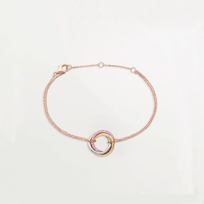 까르띠에 여성 로즈 골드 팔찌 - Cartier Womens Rose Gold Bangle - acc140x