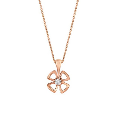 불가리 여성 로즈 골드 목걸이 - Bvlgari Womens Rose Gold Necklace - acc152x