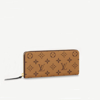 루이비통 남/녀 카멜 장지갑 - Louis vuitton Unisex Camel Long Purse - lv1326x