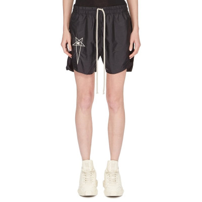 릭 오웬스 남성 모던 블랙 반바지 - Rick Owens Mens Black Half-pants - ri129x