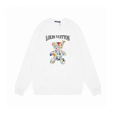 루이비통 남성 모던 화이트 맨투맨 - Louis vuitton Mens White Tshirts - lv1710x