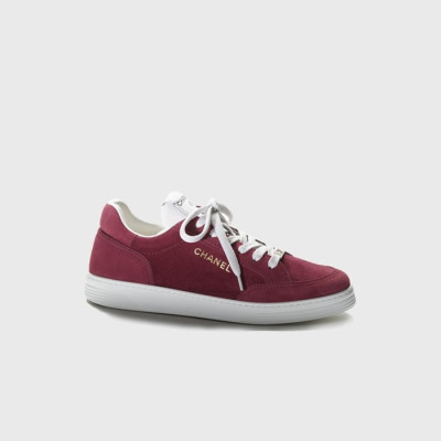 샤넬 남/녀 카프스킨 스웨이드 블루 스니커즈 【매장-190만원대】 - Chanel Unisex Blue Sneakers - ch502x