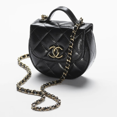 샤넬 여성 체인 달린 미니백 - Chanel Womens Black Handle Bag - ch513x