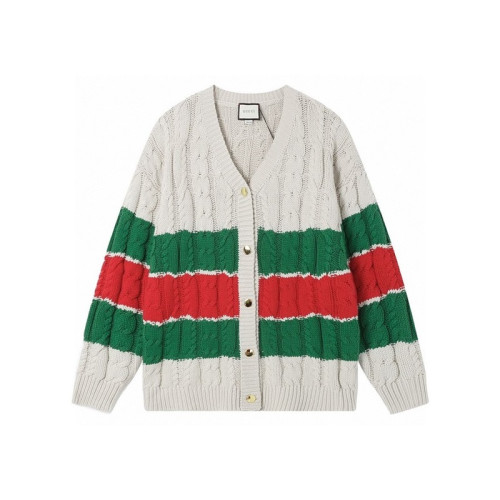 구찌 남성 그린 브이넥 가디건 - Gucci Mens Green Cardigan - gu977x