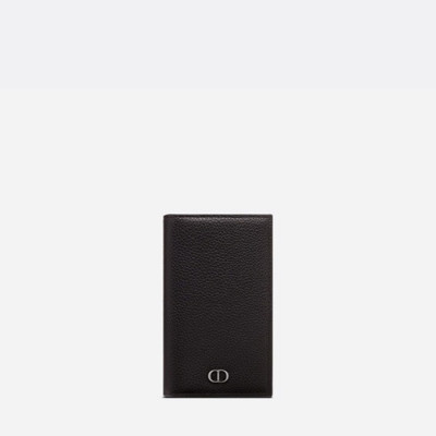디올 남성 CD 아이콘 시그니처 2단 카드지갑 【매장-100만원대】 - Dior Mens Black Wallets - di688x