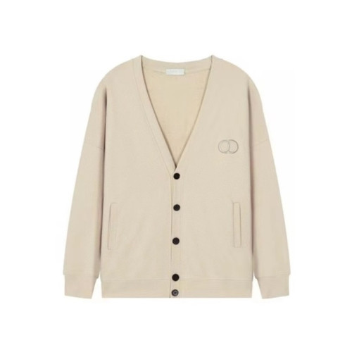 디올 남성 베이지 브이넥 가디건 - Dior Mens Beige Cardigan - di699x