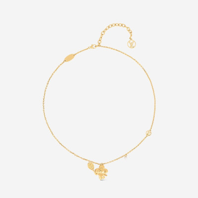 루이비통 여성 비비엔 온 더 코트 목걸이 M00755 【매장-100만원대】 - Louis vuitton Yellow Gold Necklace - acc292x