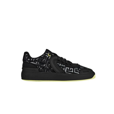 발망 남성 B 스케이트 로우 스니커즈 블랙 【매장-120만원대】 - Balmain Mens Black Sneakers - bam231x