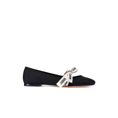 디올 여성 자디올 발레리나 플랫슈즈 【매장-120만원대】 - Dior Womens Black Plats - di773x