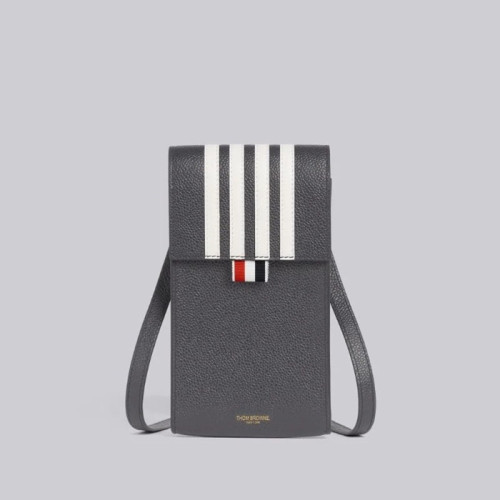 톰브라운 남성 페블 폰 홀더백 - Thom Browne Mens Pebble Phone Holder Bag - th107x