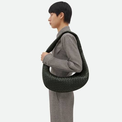 보테가베네타 남성 블랙 버디백 - Bottega Veneta Mens Black Buddy Bag - bv234x