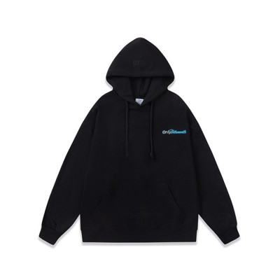 베트멍 남성 블랙 후드티 - Vetements Mens Black Hoodie - ve378x