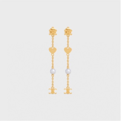 셀린느 여성 골드 이어링 - Celine Womens Gold Earring - acc488x