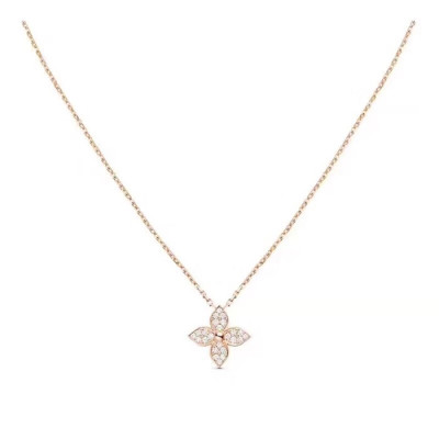 루이비통 여성 로즈 골드 목걸이 - Louis vuitton Womens Rose Gold Necklace - acc662x