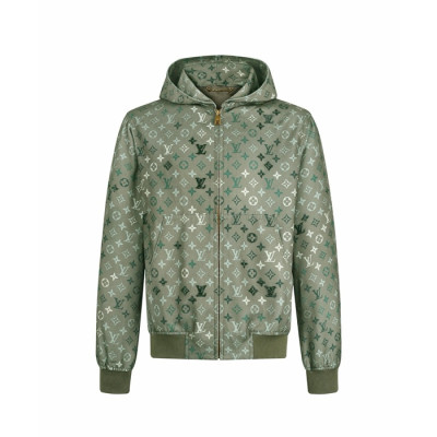 루이비통 남성 집업 후드티 - Louis vuitton Mens Zip Up Hooded - lvc2080x