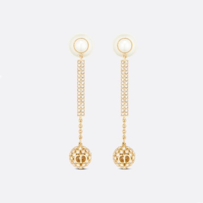 디올 여성 골드 이어링 - Dior Womens Gold Earring - acc808x